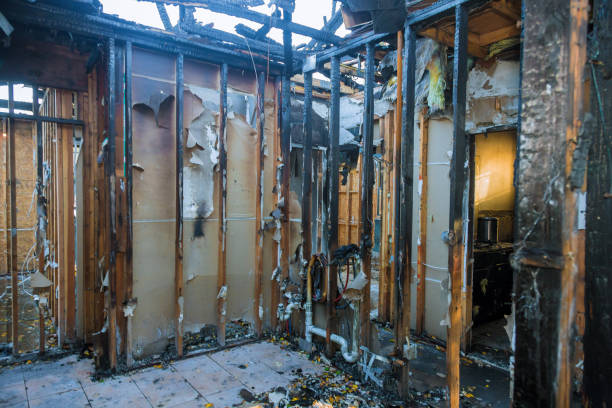 Professional Fire Damage Restoration technician working in Mount Ephraim, NJ
